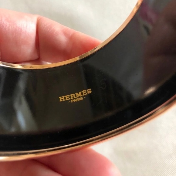 Hermes enamel bangle bracelet - Picture 3 of 6